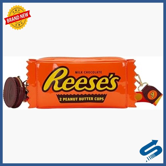 Reese's Peanut Butter Cups Crossbody Bag with Detachable Coin Purse